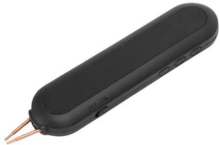 Máquina de soldadura por puntos a batería, máquina de soldadura por puntos portátil, 12 velocidades ajustables, adecuada para materiales como láminas, láminas de hierro