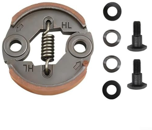 Ableholy Kit Frizione in Acciaio Inossidabile per Decespugliatore 43cc 52cc, Ricambio per Tosaerba e Motosega – Include Viti, Dimensioni 7,6x7,4x1,4cm – Compatibile con Motori 2T e 4T