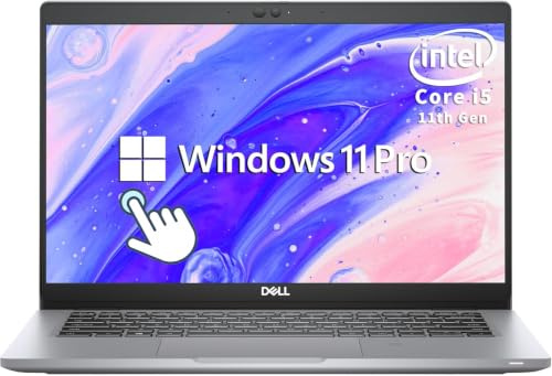 Dell Latitude 5320 Touch Screen Portatile Professionale 13,3 FHD, Intel Core i5-1135G7, 16 GB di RAM, 512 GB SSD, Tastiera QWERTY americana, Windows 11 Pro (Ricondizionato)