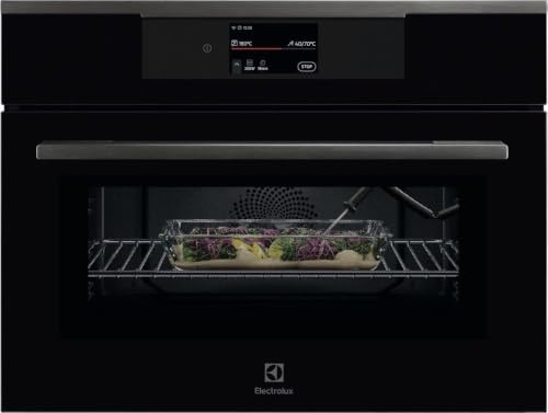 KVLAE2XH - Forno da Incasso Elettrico Ventilato con Microonde e Grill 44 Litri Wifi Nero Classe Energetica A