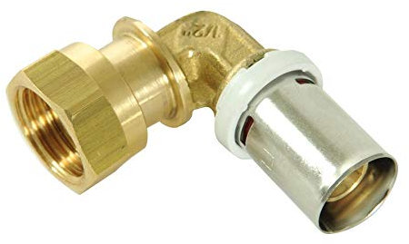 NICOLL Coude multicouche à sertir Ø16 femelle libre 20-27 FLUXO