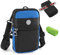 CYchen Handytasche Umhängetasche, Blocker Gürteltasche, Unisex/Männer/Damen/Kinder, multifunktionale Outdoor-Sport Hüfttasche mit Karabinerhaken für iPhone, Samsung Galaxy, Huawei, HTC