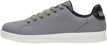 hummel Unisex Busan Synth. Nubuck Sneaker, Frost Gray, 41 EU