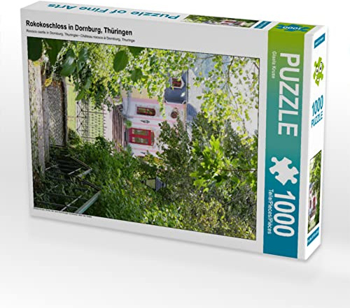 CALVENDO Puzzle Rokokoschloss in Dornburg, Thüringen | 1000 Teile Lege-Größe 48 x 64 cm Foto-Puzzle für glückliche Stunden