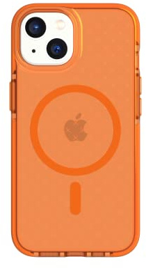 tech21 Evo Check iPhone 14, kompatibel mit MagSafe®, stoßdämpfende & schlanke Schutzhülle mit 4,9 m FlexShock Multi-Drop Schutz & Extra Tasten