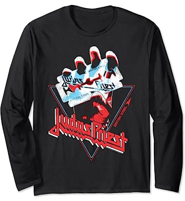 Judas Priest – British Steel Graphic Picture Long Sleeve T-Shirt