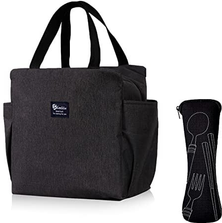 WITERY Lunch Bag Insulated Cooler Bag Water-Resistant Thermal Leak-Proof Lunch Box Tote Bag for Women Men Girls Boys Adults Children Outdoor Picnic Work School Travel