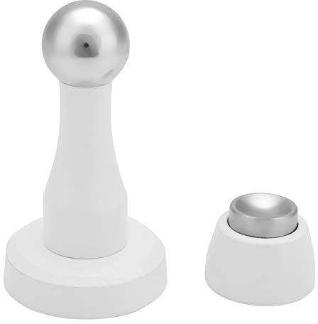 TOPINCN Türstopper Magnetischer Türstopper 1 Packung Edelstahl Türstopper Halter Türstopper Halter Solide Magnetische Türstopper Zubehör(Weiß)