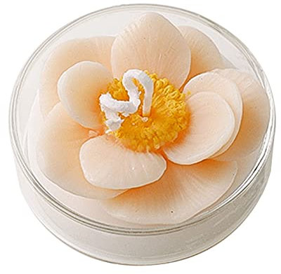 Candela profumata a forma di rosa fatta a mano, aromi di cera di soia, candela decorativa da tavolo per foto, regalo di compleanno, perfetta per meditazione e stress, bagno, yoga, festa della mamma,