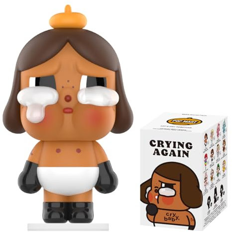POP MART Crybaby Crying Again Series Figures de Acción Popular Figura Coleccionable y Adorable Juguete Artístico Regalo Creativo 1PC