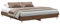 vidaXL Bettgestell ohne Matratze Braun Eichen-Optik 200x200 cm, Bettrahmen, Bett, Palettenbett, Schlafzimmermöbel, Doppelbett, Plattenbett
