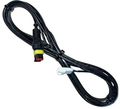 TIMBERA Cavo di ricarica da 5 m per modelli Worx Landroid S300, da maschio a maschio, cavo di alimentazione a bassa tensione per base di ricarica e alimentazione, 5 metri