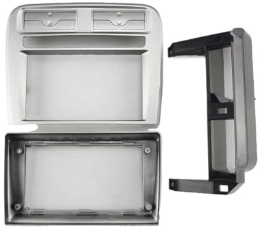 MFTGRS Dash Trim Face Frame Bezel Cover para Fiat para Grand Punto 2005 2006 2007-2009 9inch Lhd Car Frame Fascia Radio Dash Stereo Fitting Panel Kit Car Radio Fascia Frame Stereo Panel
