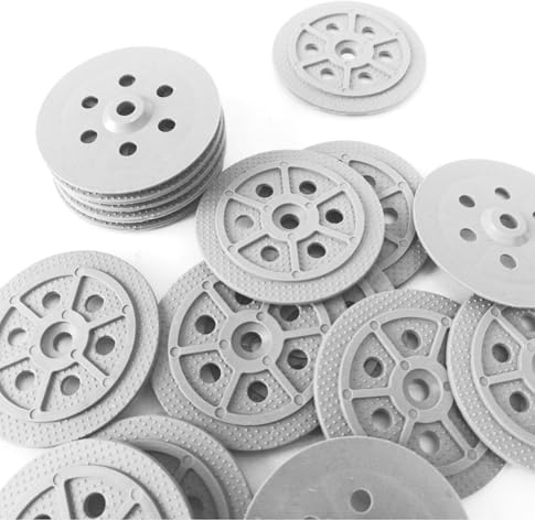 100 Stk. Dämmstoffteller Ø 60mm Dämmstoffhalter Dübelteller Dämmstoffscheibe 60 mm Disc