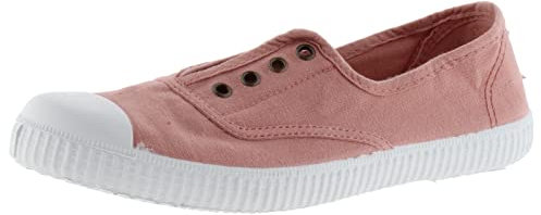 victoria Inglesas 1915 Lona Drec & Elástico Central & Refuerzo Puntera 106623 para Mujer Nude 37