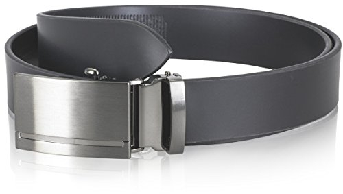 LINDENMANN Gürtel Herren Ledergürtel Herren Gürtel Herren, Rindleder-Gürtel mit Automatik-Koppelschließe, schwarz, Größe/Size:95, Farbe/Color:schwarz