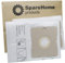 SpareHome© 10 Bolsas alta filtración + 2 microfiltros compatibles con aspiradores Aspirador Ufesa