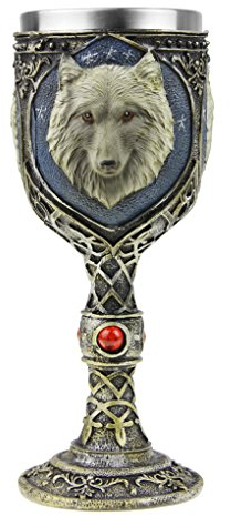 RUIXIB Mug 3D Verre a Vin Vintage Chope Bière Inox Mug Vintage en motif Loup 3D Tasse Café Rétro Mug Inox pour Maison Bureau Bar Cadeau Halloween Anniversaire Noël