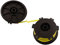 SECURA Fadenspule 2mm (2er Set) kompatibel mit LUX B-FS 40 Freischneider
