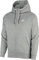 Nike Homme M Nsw Club Hoodie Fz Bb Veste, Dk Grey Heather/Matte Silver/W, XXL EU