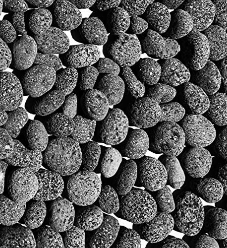 Black Lava Rocks for Fire Pit - 1 to 2 inch 20 lbs - Gas Fireplace Rocks - Black Lava Rock for Propane Fire Pit - Decorative Lava Stone Volcanic Rock for Outdoor & Indoor Gas Fireplace