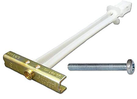 Pack of 10 - Genuine M5 SNAP Toggle Heavy Duty PLASTERBOARD-Drywall Fixing-Cavity Wall Fixing - TOGGLER 25029 - Comes with Screws