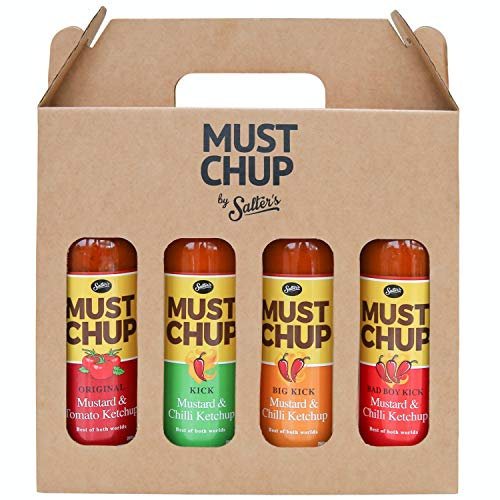 Must Chup Ketchup 4x Bottle Gift Box Original - Kick - Big Kick and Bad Boy Kick 1020g