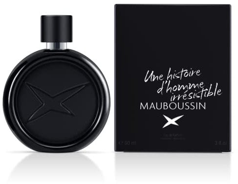Mauboussin - Une Histoire d'Homme Irrésistible 90ml - Eau de Parfum Homme - Senteur Boisée & Fraîche