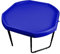 Children's Plastic Sand & Water Mixing Play Tray - DARK BLUE - 70cm x 70cm & Height Adjustable Stand.