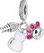 MULA Charms Anhänger Silber 925 für Armbänder, Kompatibel mit Europäischen Armbändern und Halskette für Frauen