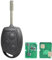 433MHZ 3 Buttons Ford Fusion Transit MK7 Connect Fiesta Focus Galaxy Mondeo Key 4D63 FO21Blade CR2032Battery