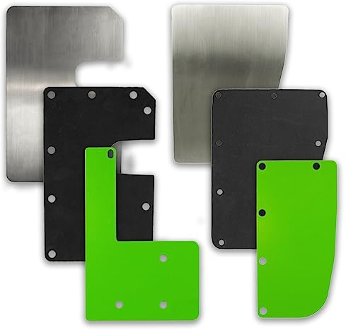 Side & Rear Door Combo Kit Plate Shield Security Guard Compatible With Ford Transit Custom