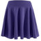 JOPHY & CO. Gonna Ragazze Bambine Plissettata Midi Versatile Vita Elastica (10 Anni, Viola Scuro Corto)