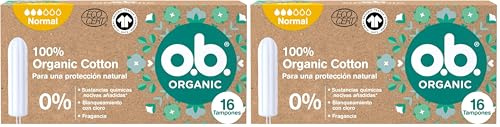 o.b. 16 Stück. ORGANIC NORMAL (Packung mit 2)