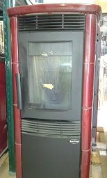 Nordica Extraflame Divina 10KW Stufa a Pellet Bordeaux Ghisa