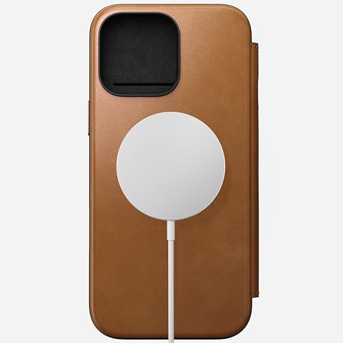 NOMAD - Modern Leather Folio - iPhone 16 Pro | English Tan-C Leather