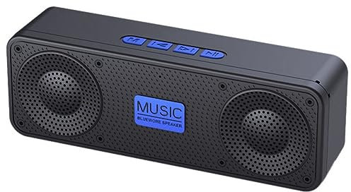 Fegtrtyoa Radio FM PortáTil InaláMbrico Bluetooth 5.0 Altavoz Mini MP3 Reproductor de MúSica Soporte Tarjeta TF U Disco Carga USB Radio-A