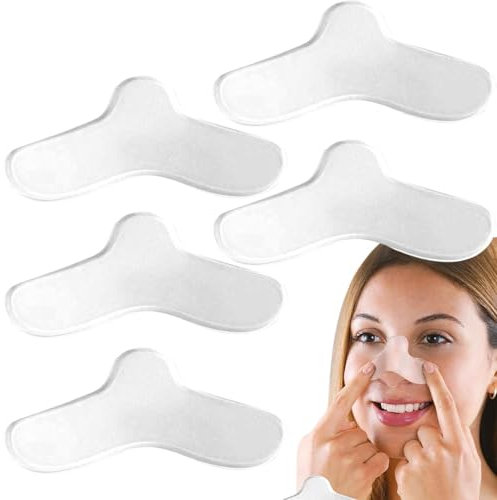 Zubehors Nasengel-Pads,Gel-Nasenpads | Nasenzubehör für Maschine,Schlafmaske, Nasenpad, Nasen-Gel-Pads, Nasenschutz, verhindert Reizungen durch rote Flecken, für Damen und Herren