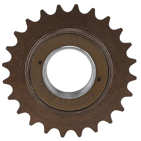 Ruota Libera per Bici da 24 Denti, 10cm/3,9pollici Ruota Libera a velocità Singola ad Alte Prestazioni Rotazione fluida Tipo filettato Parte di Ricambio per Accessorio da Ciclismo