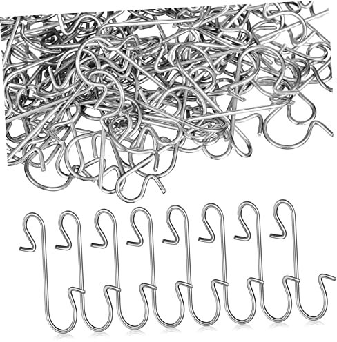 SKISUNO 120stücke S-förmige Metallhaken Für Weihnachtsschmuck Ornamentaufhänger Für Christbaumkugeln Schnellaufhänger Zum Befestigen Von Dekorationen Dem Baum
