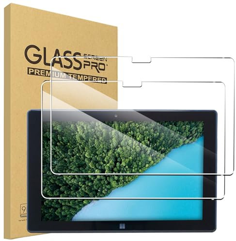 carinacoco 2 Pack Screen Protector for Fusion 5 10 inch, 9H Toughness Premium Shatterproof Scratch-Resistant Anti-Fingerprint No-Bubble HD Ultra Clear Tempered Glass Screen Protector