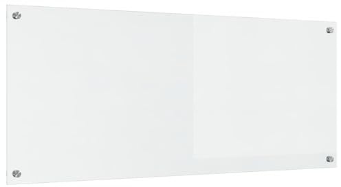 vidaXL Küchenrückwand Transparent 120x50x0,6 cm Hartglas
