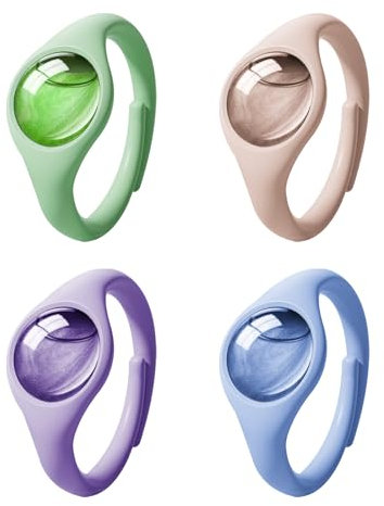Horuili® pulsera repelente de mosquitos, repelente de mosquitos con aceite esencial, duradera pulsera repelente de mosquitos, para el aire libre, camping, montar a caballo, senderismo, jugar