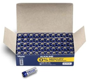 Vinnic Scatola 50 Batterie Bulk 23A/L1028F - Alcalina 12v