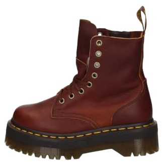 Dr. Martens 41324200 Jadon III 8 Eye Women's Brown, ambassador of cashews, 4 US Women/4 US Men