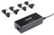 Cargador Universal 65w 1xUSB + 8 Conectores Tooq TQLC-65BS02AT, Color Negro