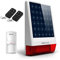 Wolf Guard-Wireless Solar Alarm Home Alarm System, Viene con Detector de Movimiento, Mando a Distancia (120 dB)