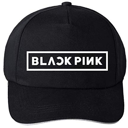 ALTcompluser Damen/Herren Baseball Cap, Kpop Blackpink EXO Seventeen WANNE ONE Unisex Baseball Cap Hip Hop Casual Einstellbare Trucker Hat(Blackpink Schwarz)
