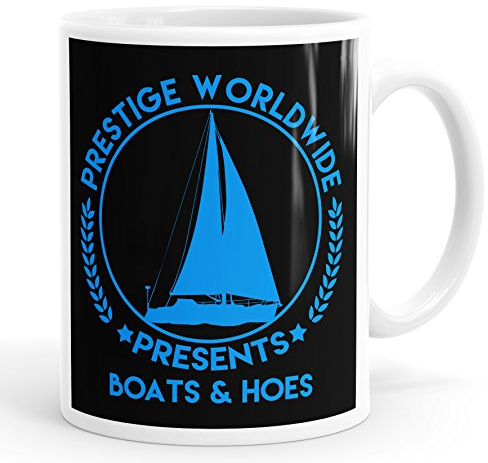 Personalised Customised Prestige Worldwide Boats & Hoes Funny Mug Tea Cup Coffee Custom Message