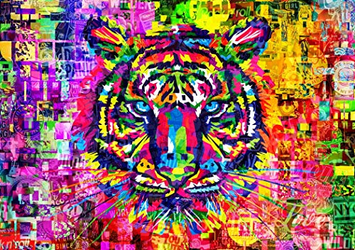 Jigsaw Puzzle 1000 pieces - Wonderful Tiger